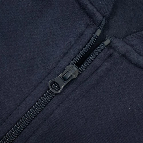 Bigdude Zip Thru Baseball Jacket Navy 7 Bigdude Zip Thru Baseball Jacket Navy - Image 5