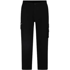 Bigdude Multi Pocket Cargo Trousers Black -Urban Fit Shop 02f39235 aaaablack