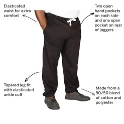 Bigdude Basic Joggers Black -Urban Fit Shop 03e39eb1 027