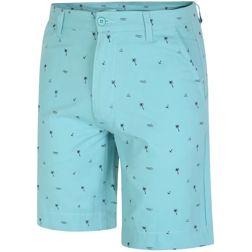Bigdude Summer Print Chino Shorts Light Blue 3 Bigdude Summer Print Chino Shorts Light Blue