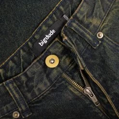 Bigdude Non-Stretch Straight Fit Jeans Dark Wash -Urban Fit Shop 0dabbf3d bd23js0820dark201