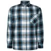 Bigdude Long Sleeve Check Flannel Shirt Light Blue -Urban Fit Shop 0fc3bc54 bd23ls04 02 1