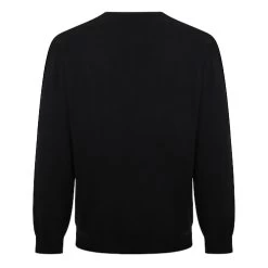 Bigdude Plain V-Neck Knitted Cardigan Black -Urban Fit Shop 14925d89 bd21car01 01 black