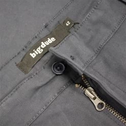 Bigdude Stretch Chino Shorts Grey -Urban Fit Shop 1877b137 img 8363