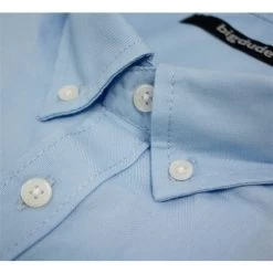 Bigdude Oxford Long Sleeve Shirt Light Blue -Urban Fit Shop 1a027587 img 8171