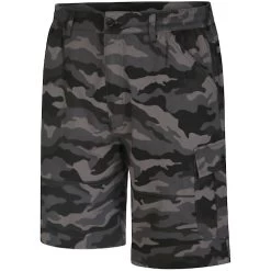 Bigdude Elasticated Waist Cargo Camo Shorts Charcoal 13 Bigdude Elasticated Waist Cargo Camo Shorts Charcoal -Urban Fit Shop 1a45c105 bd23sh10 07 2