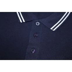 Bigdude Tipped Polo Shirt Navy Tall -Urban Fit Shop 20b22518 bd20tp01 02 navy 1