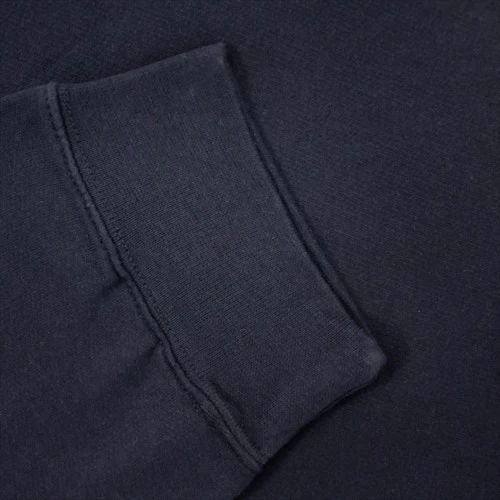 Bigdude Zip Thru Baseball Jacket Navy 8 Bigdude Zip Thru Baseball Jacket Navy - Image 6