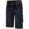 Bigdude Jersey Waistband Denim Shorts Dark Wash -Urban Fit Shop 23ae0e09 nocode2