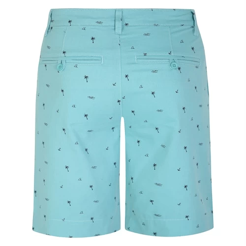 Bigdude Summer Print Chino Shorts Light Blue 6 Bigdude Summer Print Chino Shorts Light Blue - Image 4