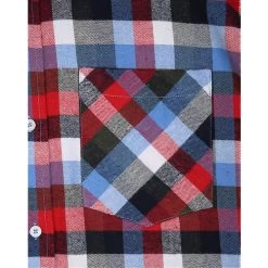 Bigdude Long Sleeve Flannel Shirt Multi Tall -Urban Fit Shop 291170eb bd22ls15 58 multi detail