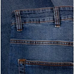 Bigdude Loose Fit Straight Cut Stretch Jeans Mid Wash -Urban Fit Shop 29d361ee img 7872