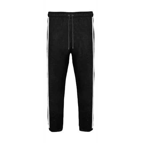 Bigdude Twin Stripe Joggers Black 4 Bigdude Twin Stripe Joggers Black - Image 2