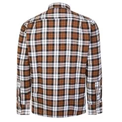 Bigdude Long Sleeve Flannel Shirt Brown -Urban Fit Shop 2a775564 bd22ls15 12 brown 2