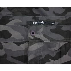 Bigdude Elasticated Waist Cargo Camo Shorts Charcoal 14 Bigdude Elasticated Waist Cargo Camo Shorts Charcoal -Urban Fit Shop 2ab1d8ff img 7103