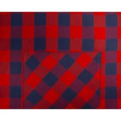 Bigdude Gingham Short Sleeve Shirt Red Tall -Urban Fit Shop 2cf0cdcc img 8808