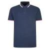 Bigdude Contrast Pique Polo Shirt Dark Denim -Urban Fit Shop 30004f8b bd22p09 33 darkdenimmarl 1