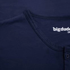 Bigdude Grandad T-Shirt Navy -Urban Fit Shop 30611e3e img 7962