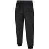 Bigdude Space Dye Cuffed Joggers Black