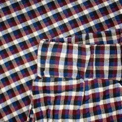 Bigdude Woven Modern Check Pyjama Shorts Red/Blue -Urban Fit Shop 35251ff8 img 8160