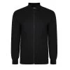 Bigdude Zip Thru Baseball Jacket Black