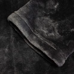 Bigdude Plain Fleece Dressing Gown Charcoal -Urban Fit Shop 3a54f518 img 8915 2