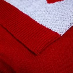 Bigdude Reindeer Christmas Jumper Red -Urban Fit Shop 3b2d6913 img 9471