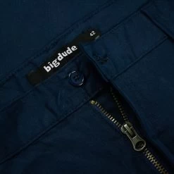 Bigdude Stretch Twill 3/4 Length Cargo Shorts Navy -Urban Fit Shop 3b8b54e0 img 7465
