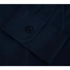 Bigdude Classic Long Sleeve Poplin Shirt Navy -Urban Fit Shop 3c4a2e31 img 1049 2