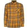 Bigdude Summer Long Sleeve Flannel Shirt Yellow Tall -Urban Fit Shop 3c9369be bd23ls01 21 yellow 1