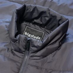 Bigdude Padded Gilet Charcoal -Urban Fit Shop 3cd2617d img 9152