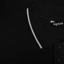Bigdude NYC Pique Polo Black -Urban Fit Shop 3e722b54 img 8196 2