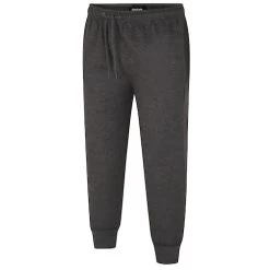 Bigdude Basic Cuffed Joggers Twin Pack Black/Charcoal -Urban Fit Shop 413eef05 bd23j10 char20side
