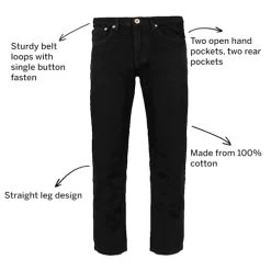 Bigdude Regular Fit Jeans Black 11 Bigdude Regular Fit Jeans Black -Urban Fit Shop 41c996f1 014