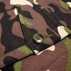 Bigdude Elasticated Waist Cargo Camo Trousers Khaki -Urban Fit Shop 43bc50fe bd23tr0320green203