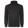 Bigdude Buttoned Pullover Hoody Charcoal -Urban Fit Shop 45ad4773 buttonhoody grey 1