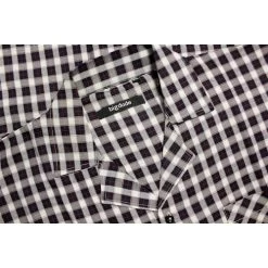 Bigdude Woven Checked Pyjama Set Navy/White -Urban Fit Shop 46e4af52 bd23pj06 02 navywhite