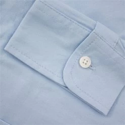 Bigdude Oxford Long Sleeve Shirt Light Blue -Urban Fit Shop 503b2e5a img 8174