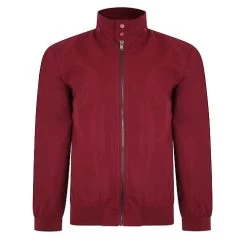 Bigdude Harrington Jacket Burgundy