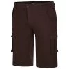 Bigdude Stretch Twill 3/4 Length Cargo Shorts Brown -Urban Fit Shop 53149066 brown1