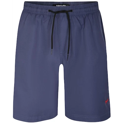 Bigdude Plain Swim Shorts Navy 4 Bigdude Plain Swim Shorts Navy - Image 2