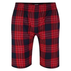 Bigdude Woven Checked Pyjama Set Red/Navy -Urban Fit Shop 55d67f16 bd23pj06 22 bottoms 1
