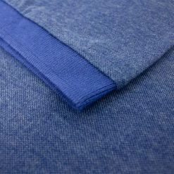 Bigdude Buttoned Pocket Polo Shirt Royal Blue Marl -Urban Fit Shop 561a2c90 img 8696