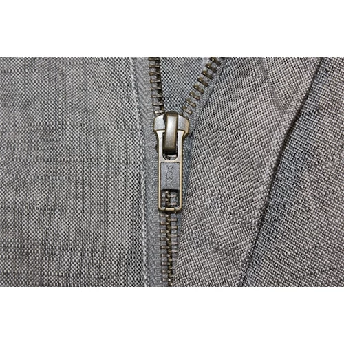 Bigdude Linen Look Elasticated Waist Chino Shorts Charcoal 7 Bigdude Linen Look Elasticated Waist Chino Shorts Charcoal - Image 5