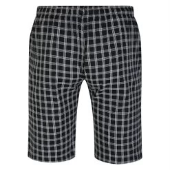 Bigdude Short Sleeve Pyjama Set Grey -Urban Fit Shop 57dd5ac5 pj20bundle20black20short20back