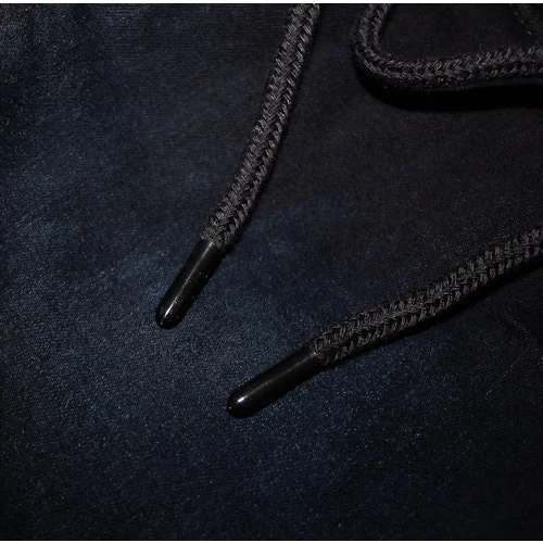 Bigdude Jersey Waistband Denim Shorts Black 11 Bigdude Jersey Waistband Denim Shorts Black - Image 9