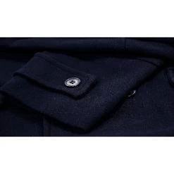 Bigdude Double Breasted Coat Navy -Urban Fit Shop 5bc665c7 7a89d49c img 0252