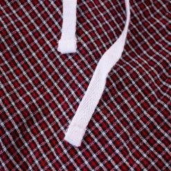 Bigdude Woven Modern Check Pyjama Shorts Red/White -Urban Fit Shop 5f9f569a img 8153