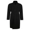 Bigdude Terry Towelling Dressing Gown Black