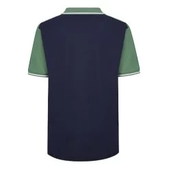 Bigdude Chevron Polo Shirt Navy/Deep Green Tall -Urban Fit Shop 62345689 m30a6856